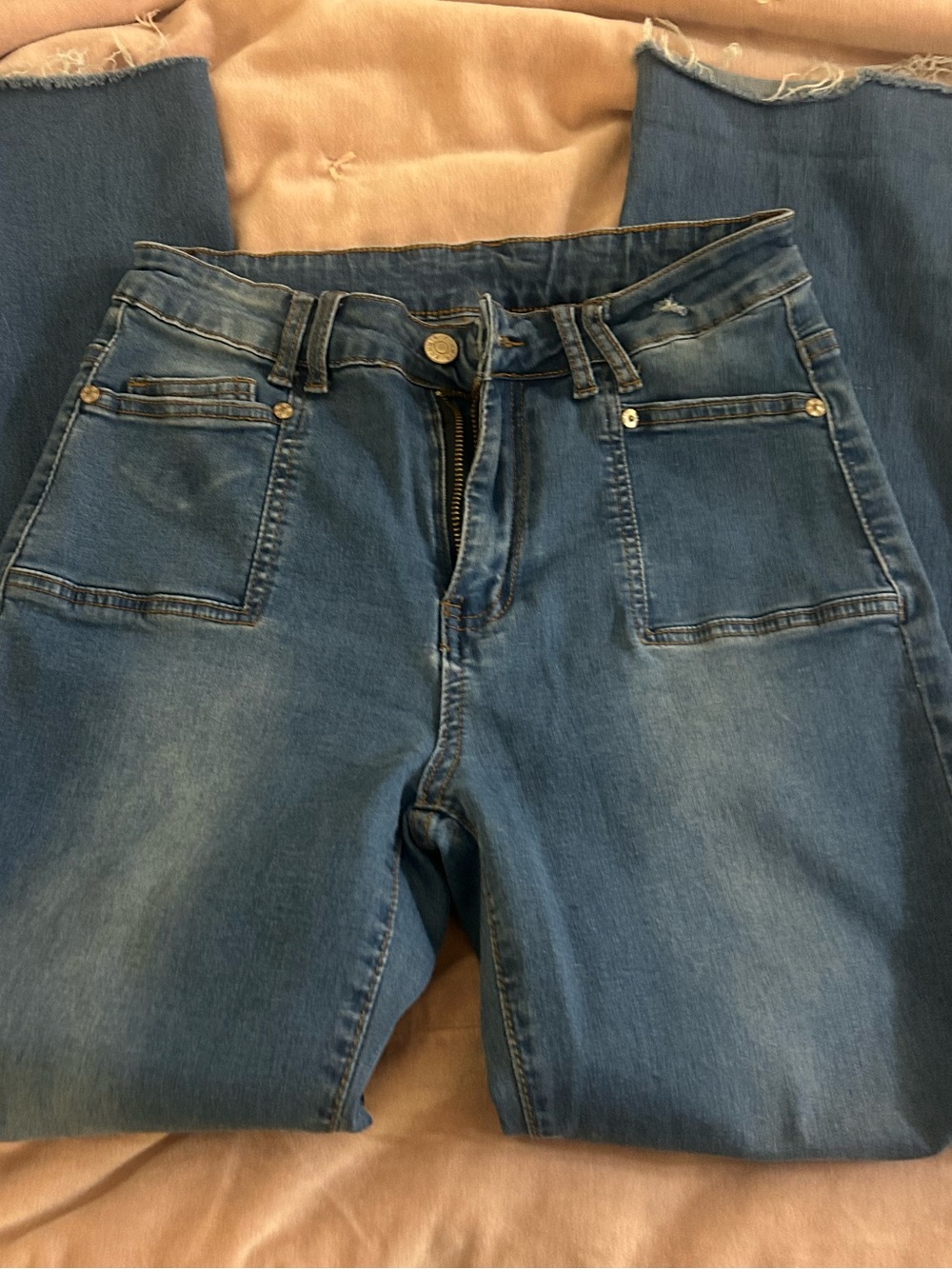 Classic Women’s Blue Denim Jeans - Picture 3 of 4